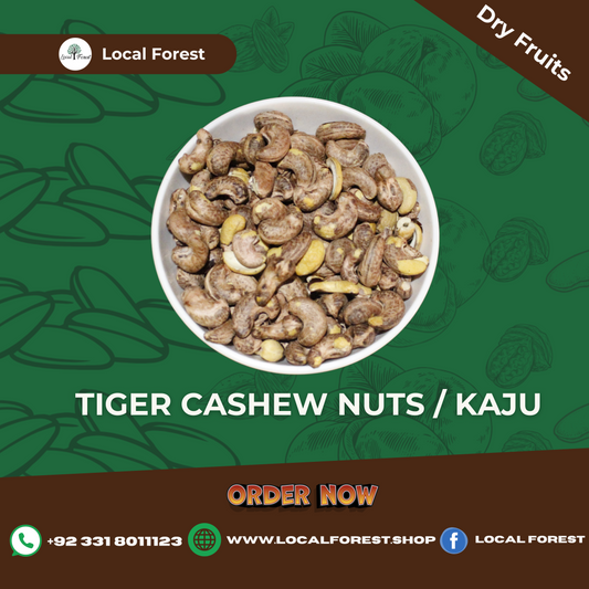 Tiger Cashew Nuts/Kaju - 250g